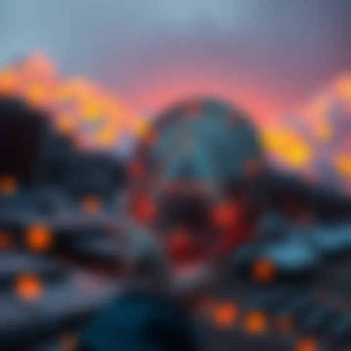 Future Growth Potential of ArcCoin A futuristic depiction of the potential growth of ArcCoin as a digital asset