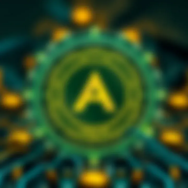 Technological Framework of ArcCoin An infographic detailing the technological framework of ArcCoin