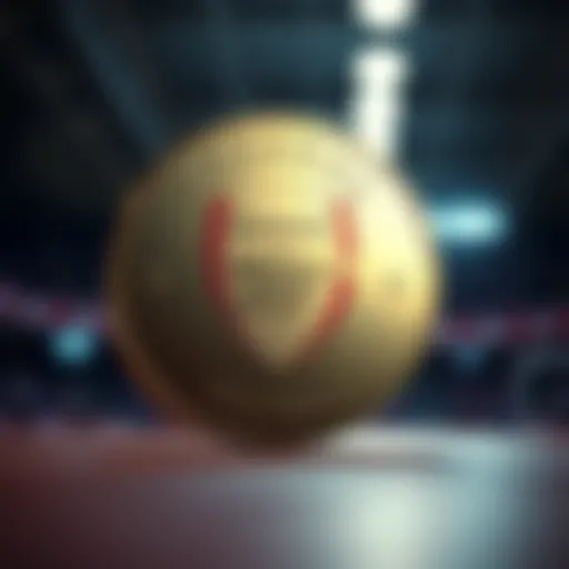 Arsenal Coin logo showcasing partnership with football