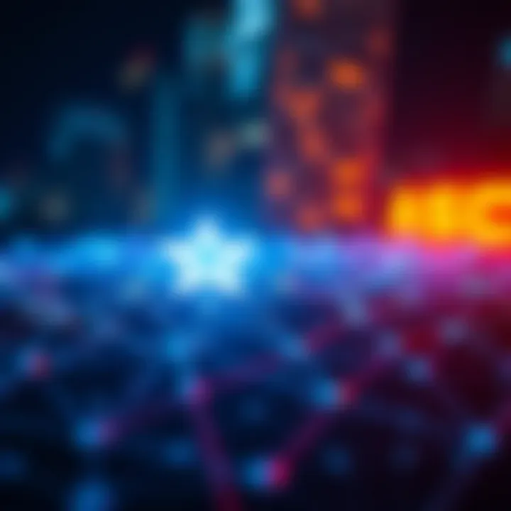 Visual representation of blockchain applications on Astar Network