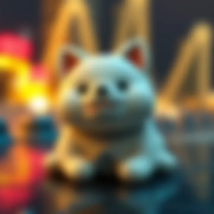 Symbol representing Baby Doge cryptocurrency