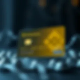 Illustration of Binance Card features and benefits