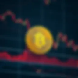 Historical Bitcoin price chart illustrating volatility