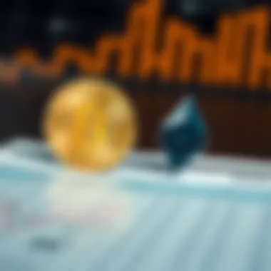 Technical comparison chart showcasing the features of Bitcoin and Ethereum