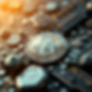 The Role of Blockchain in Modern Finance A visual representation of blockchain technology and its connections to finance