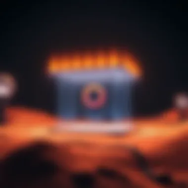 Blockchain Innovation in The Sandbox An illustration of blockchain technology integrated within The Sandbox platform.