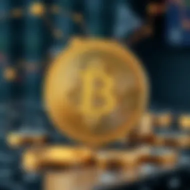 Blockchain Technology and Cryptocurrency Illustration of blockchain technology and its relation to cryptocurrency