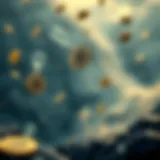 Understanding Airdrops in Cryptocurrency Conceptual representation of cryptocurrency airdrops