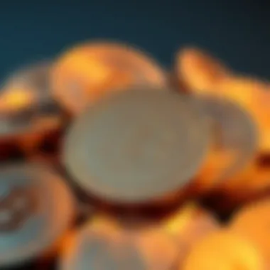 Conceptual representation of meme coins