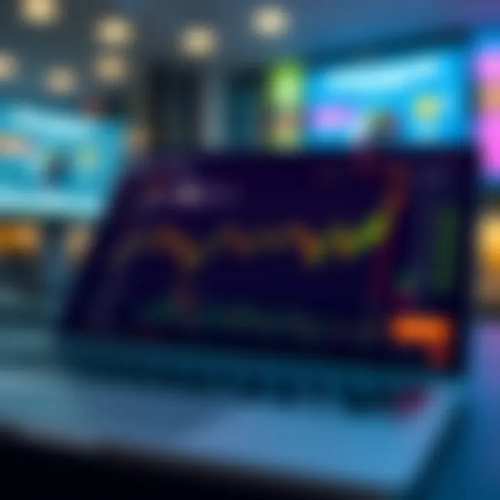 User interface of a crypto tracking tool