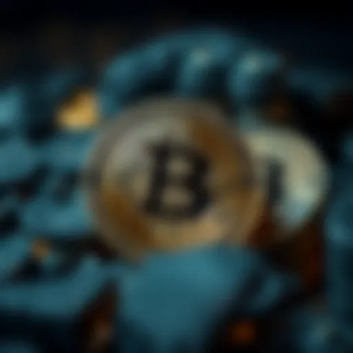 The Evolution of Cryptocurrency A futuristic representation of cryptocurrency evolution