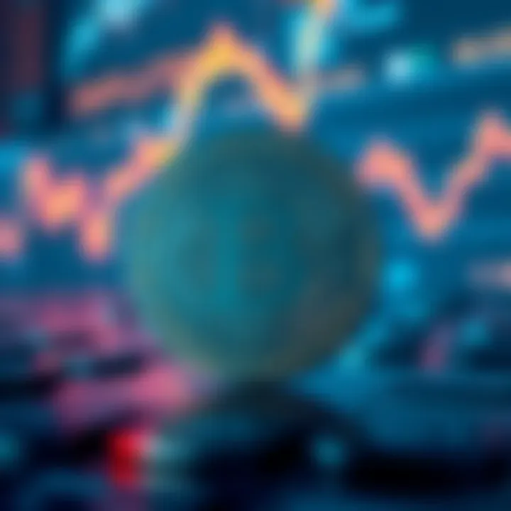 Conceptual representation of cryptocurrency's influence on global markets