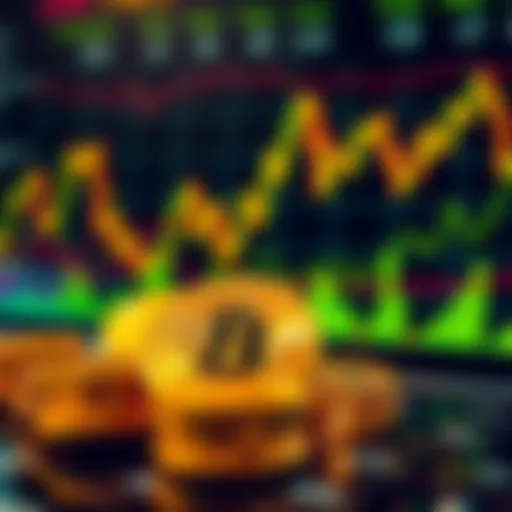 Cryptocurrency market analysis chart