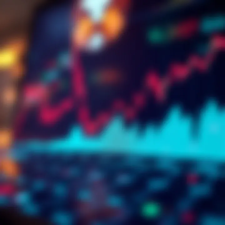 Market Dynamics in Cryptocurrency A graph illustrating market changes in cryptocurrency