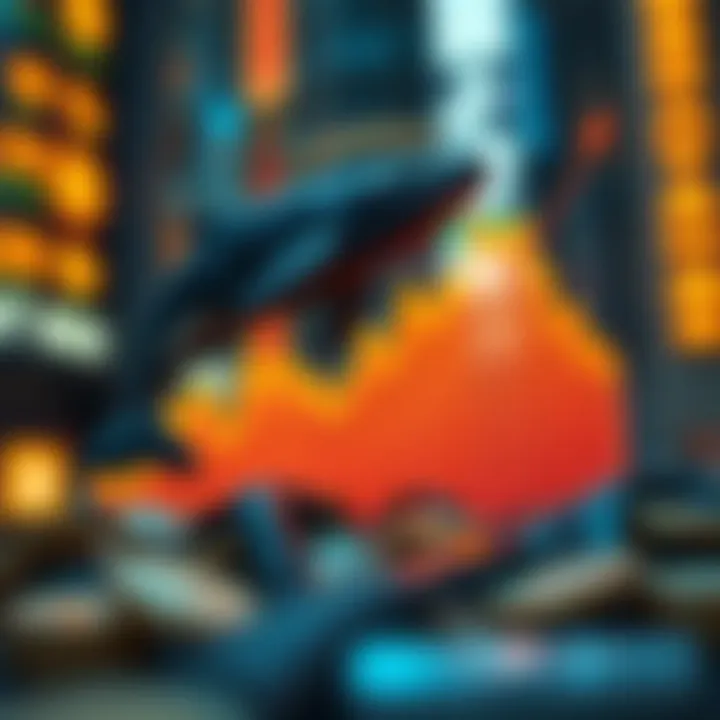 Cryptocurrency Market Trends Graph depicting the rise of cryptocurrency market trends relevant to Whale Investment