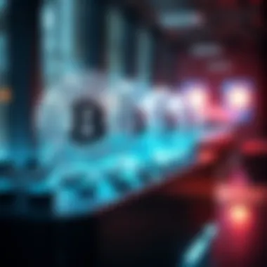 Innovative Technologies in Cryptocurrency An abstract depiction of technological innovations in crypto