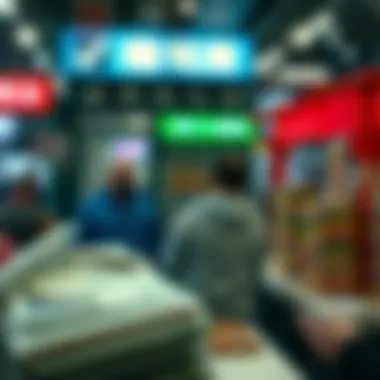 Considerations and precautions for currency exchange depicted