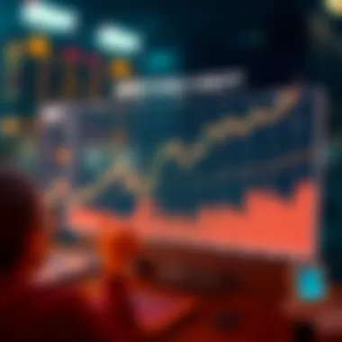 Graph showing market dynamics of DENT compared to USDT