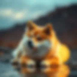 Visual representation of Dogecoin's unique characteristics