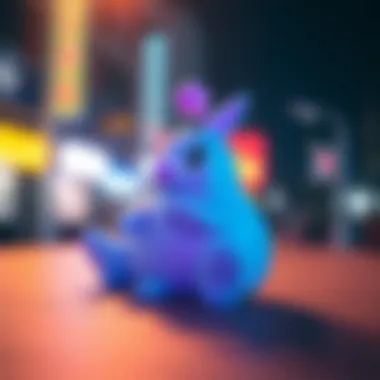 Artistic representation of the unique characteristics of Doodle NFTs contributing to value