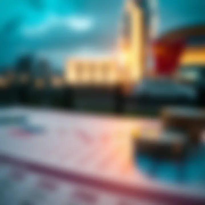 Graph illustrating economic factors influencing AUD and CNY