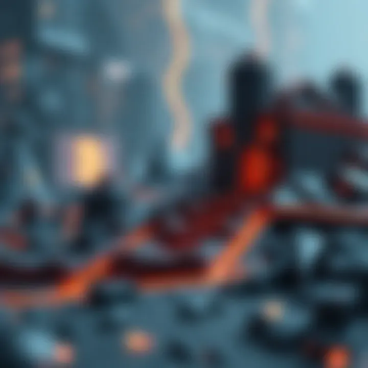 The Future Landscape of Encryption Art A futuristic view of the digital art landscape showcasing various forms of encryption art