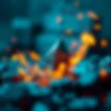 Conceptual representation of Ethereum burning mechanism