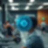 Dynamic representation of blockchain technology in fitness