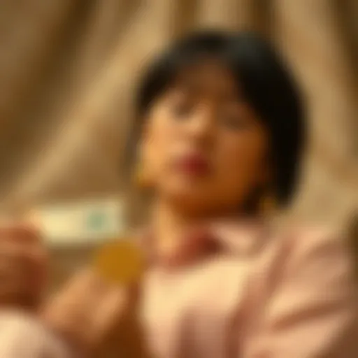 A conceptual representation of financial autonomy.