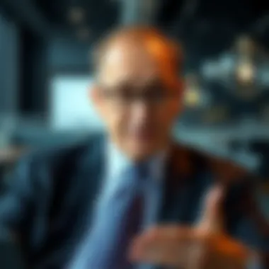 Gary Gensler's Influence on Cryptocurrency Policies Gary Gensler in a professional setting discussing cryptocurrency regulations