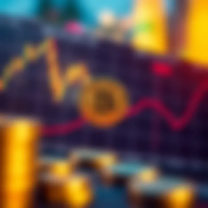 Graph showing market trends of GNG coin