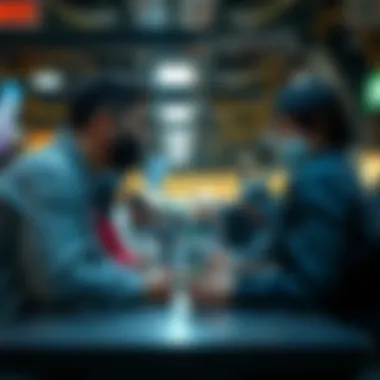 Visual representation of community interaction on Steemit