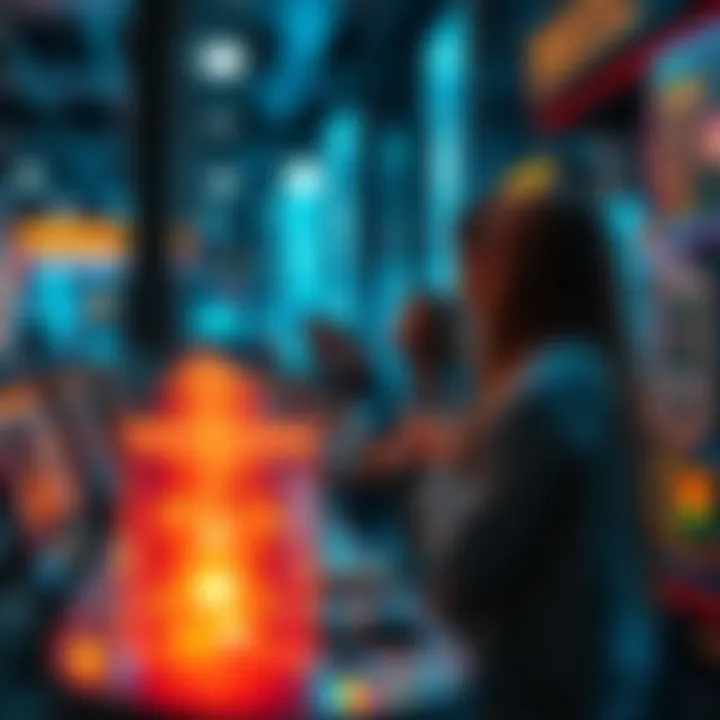 Conceptual image of user experience in digital platforms