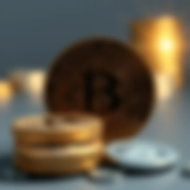 Conceptual representation of identity verification coins