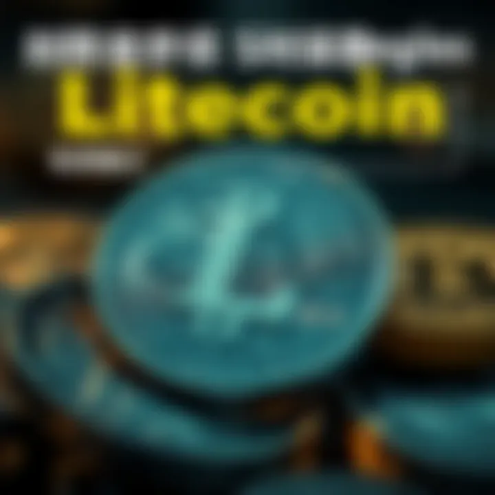 Infographic detailing investment strategies for Litecoin