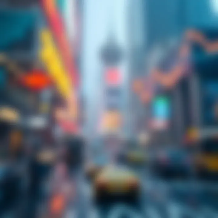 Cryptocurrency market dynamics visual