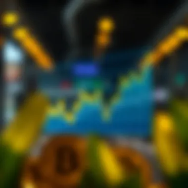 Graph showing Kwon to INR exchange rate trends