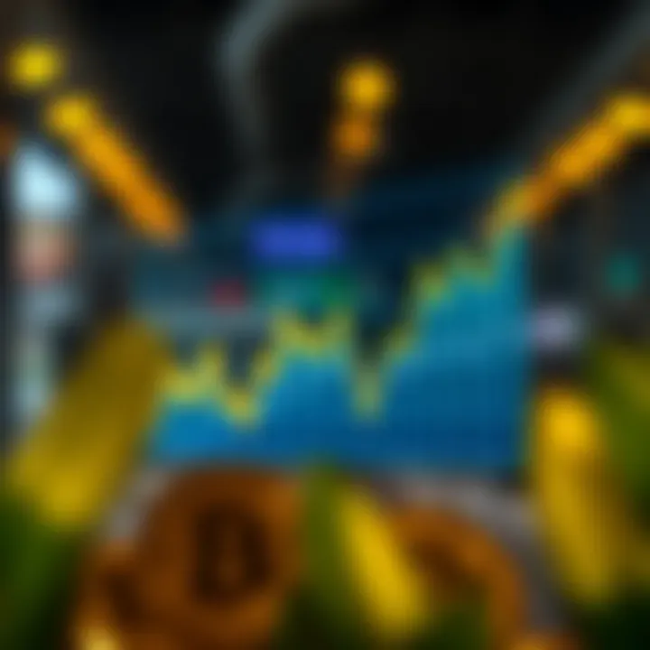 Graph showing Kwon to INR exchange rate trends