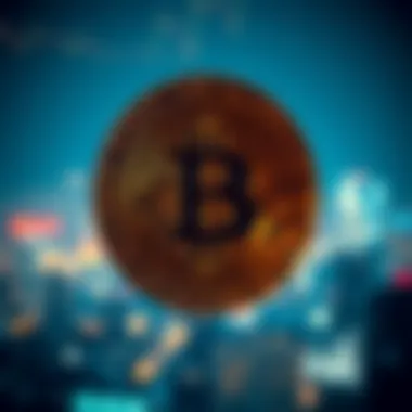 Cryptocurrency Market Innovation Visual representation of cryptocurrency market innovation through data supply