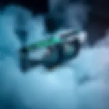 High-performance mining graphics card showcasing advanced cooling technology