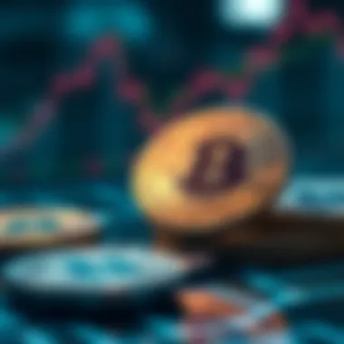 Visual representation of cryptocurrency transactions