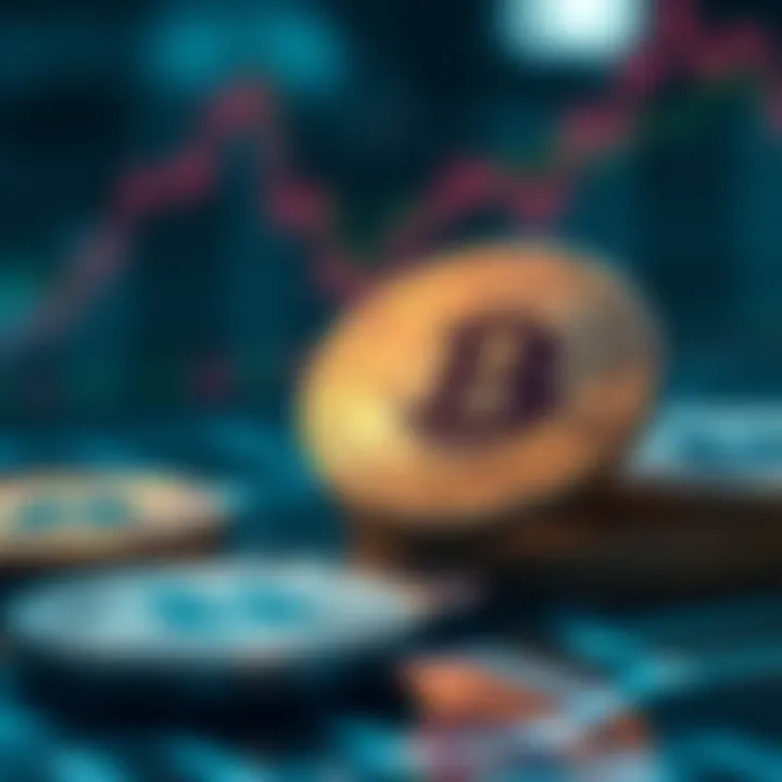 Visual representation of cryptocurrency transactions