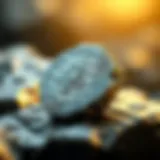 The Allure of Mithril A shimmering piece of mithril with intricate designs