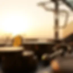 Conceptual representation of NFTs with digital art