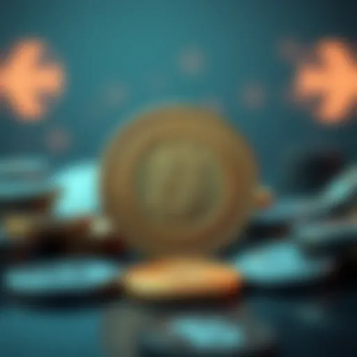 Conceptual illustration of Non-Fungible Tokens