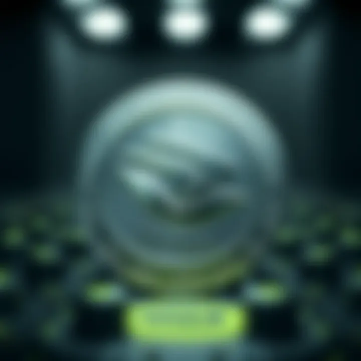NVIDIA Coin logo showcasing innovation