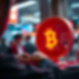 Visual representation of P2B exchange interaction