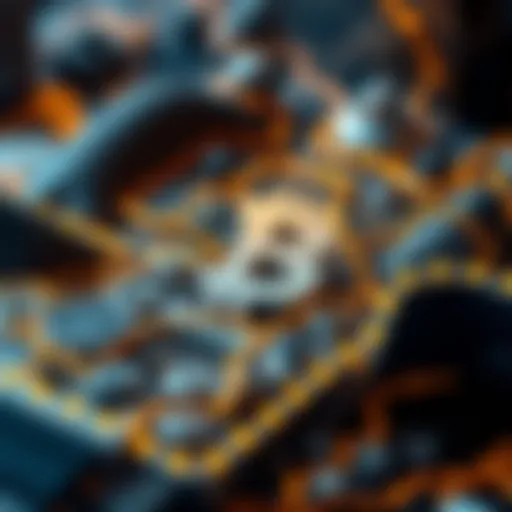 Exploring the Foundations of Blockchain in Pepeceo An abstract representation of blockchain technology