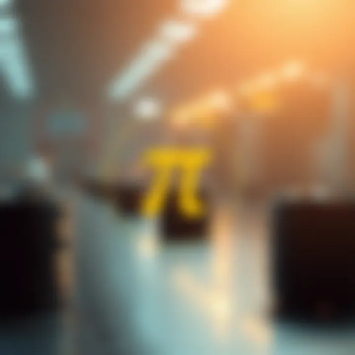 Infographic illustrating how the Pi Cycle Top predicts price volatility