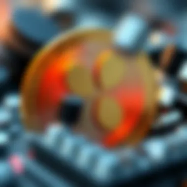 Ripple cryptocurrency logo